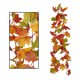 thumbnail image 3 of Guirnalda de arce artificial, puerta de entrada para el hogar, simulación de pared, hojas, decoración de vid, adorno navideño, tipo 1 AweSitey HA001259-01, 3 of 5