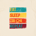 thumbnail image 4 of Inktastic Martial Arts Eat Sleep Tai Chi Repeat Boys or Girls Baby T-Shirt, 4 of 5