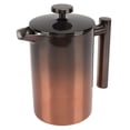 thumbnail image 1 of French Press Coffee Tea Maker With Filter Double Layer 304 Stainless Steel Heat  Gradient Ramp Coffee Press, 1 of 8