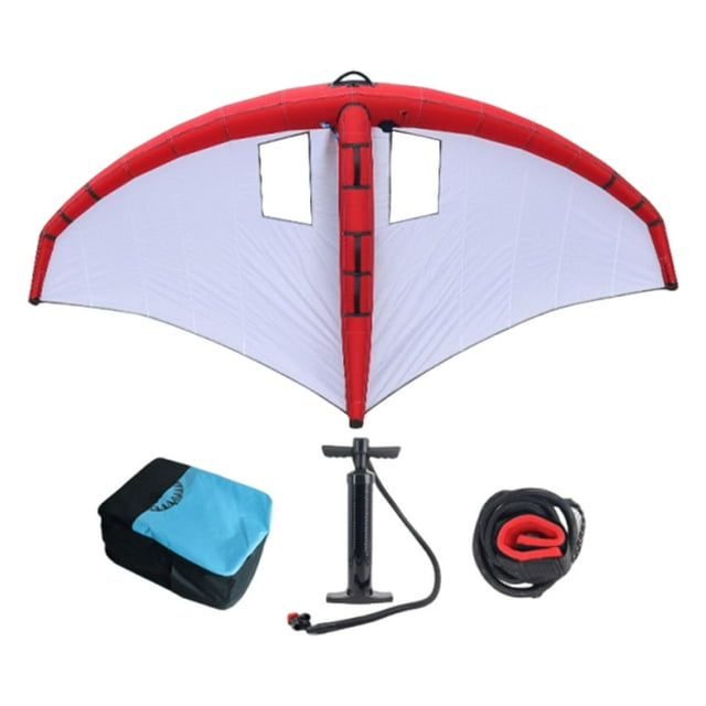 koolsoo Aile de Surf Gonflable Aile en Aluminium Stable avec Sac de Rangement Voile de Surf Voile de Planche à Voile pour Sports Nautiques, Planche à Voile