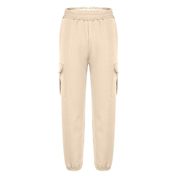 Tiijoy Boys Cargo Jogger Pants Casual Tapered Pants Kids Trousers, Sizes 8-9