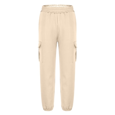 Lullu Toddler Boys Cargo Jogger Pants Kids Casual Sports Tapered Cargo Pants Sizes 8-9