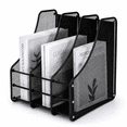 thumbnail image 1 of Revistero Triple Organizador De Escritorio Malla Metalica, 1 of 4
