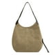 thumbnail image 1 of Los bolsos de lona sencillos son elegantes y versátiles. Color caqui, 1 of 5
