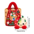 thumbnail image 2 of Christmas Mystery Plush Dumpling Blind Box Cute Holiday Stuffed Animal Surprise Toy Kawaii Collectibles Santa Snowman Stocking Stuffer, 2 of 3