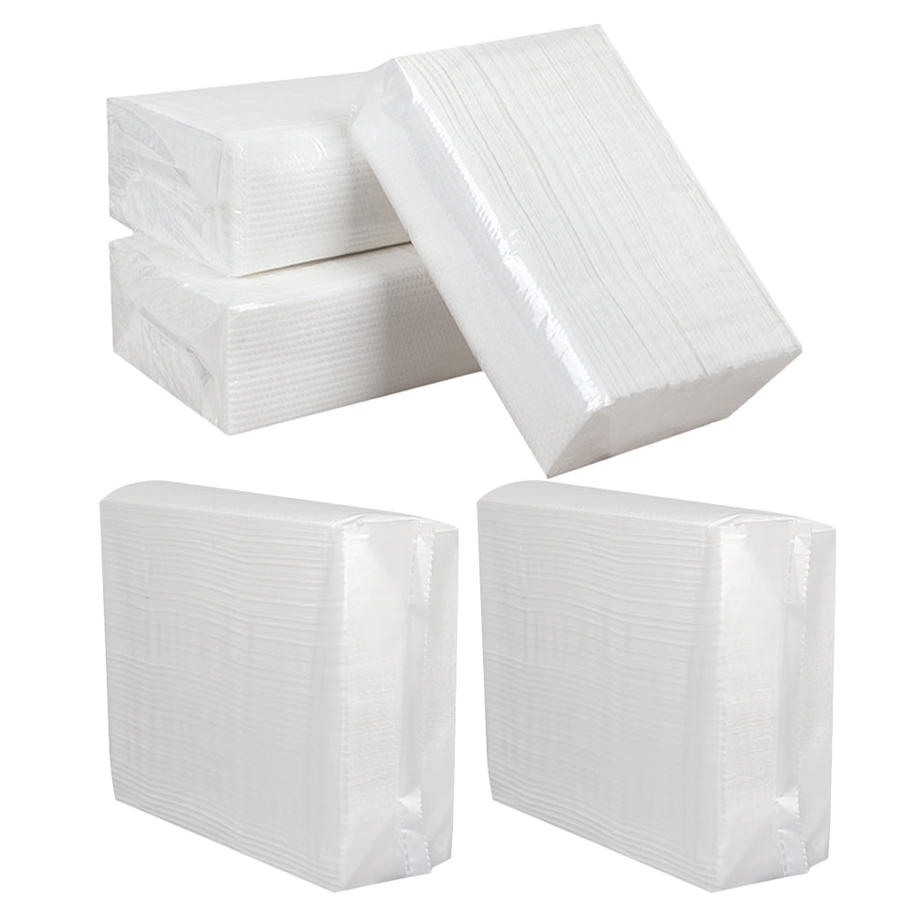 5 bags Bathroom Napkins Water Absorbent Hand Towel Napkins Multi-Function Kitchen Paper Towels Multi-Use Paper Hand Towels for Bathroom