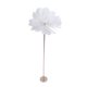 thumbnail image 1 of Lámpara De Plumas, Lámpara De Pie De Plumas De Avestruz Natural Para Sala De Estar, Plumas Ajustables En Altura De 61 Pulgadas, LED Regulable De 3 Temperaturas De Color, Con, 1 of 7