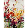 thumbnail image 2 of OToole, Tim 12x14 White Modern Wood Framed Museum Art Print Titled - Wildflowers Blooming I, 2 of 4