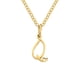 thumbnail image 1 of Collar de letras, cadena de clavícula con personalidad femenina, collar de acero inoxidable con personalidad, 1 of 6