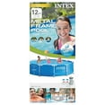 thumbnail image 4 of Intex 12ft x 30in Metal Frame Set Above Ground Swimming Pool with Filter, 4 of 11