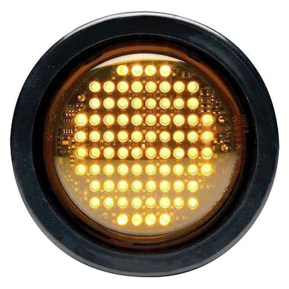 Whelen 2GA00FAR 4 ft. Super-LED Grommet Mount, Amber LED