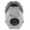 thumbnail image 3 of CNC Lathe Tool Holder, Collet Block, Silver Carbon Steel Hex Collet Block Chuck Holder for CNC Lathe Engraving Machine, Router Collets, 3 of 7