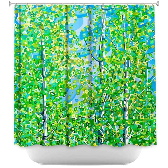 Shower Curtains - DiaNoche Designs by Mandy Budan - Among Friends
