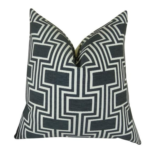 Plutus Coussin Conduit Espresso Fait Main, (Double Face 20 Pouces x 26 Pouces Standard)