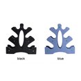 thumbnail image 2 of kurtrusly 3-tier Dumbbell Holder Home Gym Dumbbell PVC Plastic Rack Vertical Storage Organizer, Blue, 2 of 9