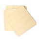 thumbnail image 1 of 50Pcs 5x5cm Wooden Cup Coaster Square Simple Heat Resistant Cup Holder Pad Solid Coffee Tea Bowl Holder Pad, 1 of 2