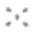 thumbnail image 1 of 2 Holes Ball Casters, Ball Transfer Bearing, Easy To Install, Diverging For Conveying Transmission System Furniture, 1 of 8