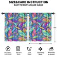 thumbnail image 2 of Blackout Kids Curtains,Paisley Pattern Childrens Insulated Curtains Set Of 2,Bedroom Essentials,Toddler Room Decor 52"x63"(132x160cm), 2 of 4