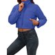 thumbnail image 3 of VISgogo, chaqueta corta para mujer, chaquetas de plumón de Color sólido a la moda, abrigo acolchado recortado, abrigo cálido de invierno VISgogo moda, 3 of 6