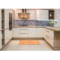 thumbnail image 5 of Ahgly Company Indoor Rectangle Contemporary Orange Abstract Area Rugs, 6' x 9', 5 of 6