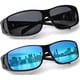 thumbnail image 2 of Gafas de Sol Envolventes Yogo Vision Polarizadas 100% UV para Hombres y Mujeres (Compatibles para Usar Sobre Lentes), 2 of 5