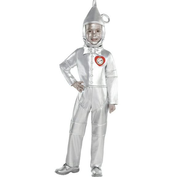 Tin Man Costume for Toddler Boys, The Wizard of Oz, 3-4T, with Accessories