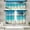 Sea 6, variant on 36 Inch Kitchen Curtains Summer Sea and Beach Window Curtains and Valances Set of 3, Coconut Tree Background Short Tier Curtain for Kitchen,Vintage Small Kitchen Decor