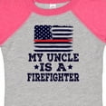 thumbnail image 4 of Inktastic Firefighter Uncle Fireman Nephew Boys or Girls Baby Bodysuit, 4 of 5