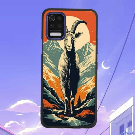 vage-inspired-Mountain-Goat phone case for LG K62 for Women Men Gifts,Soft silicone Style Shockproof - vage-inspired-Mountain-Goat Case for LG K62