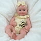 thumbnail image 5 of Muñeca Reborn JIZHI de cuerpo completo de silicona, 40 cm, 2,6 kg, con Acc, 5 of 7