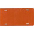 thumbnail image 2 of Orange Blank License Plate, 2 of 2