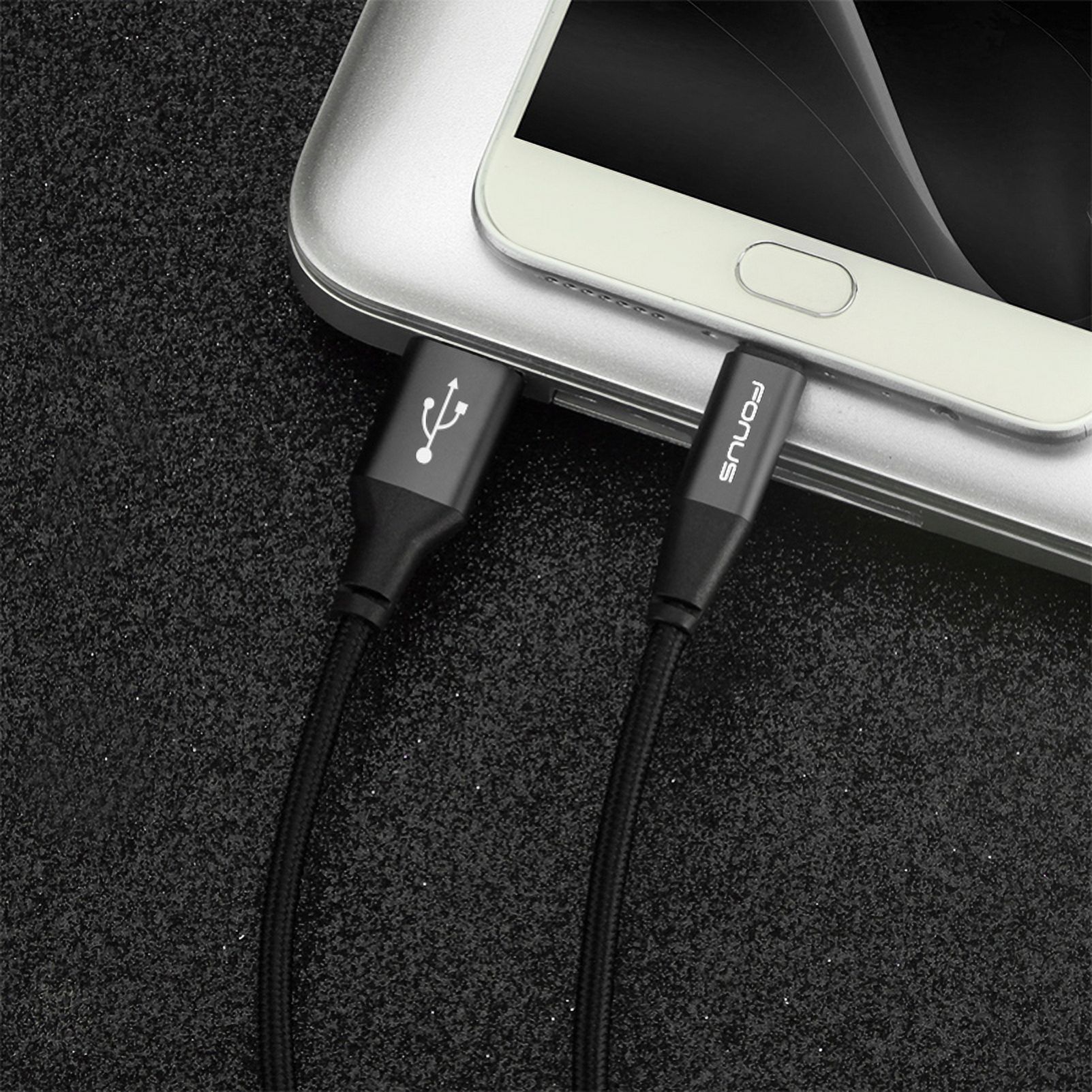 Type-C 10ft USB Cable w Fast 18W Home Charger Z6D for Motorola One, Moto Z4 Z3 Play Z2 Play Z Play Droid Force Droid X4 G7 Power Play G6 - Nokia 3.1, 7.1, 8, Plus - OnePlus 5T, 6, 6T, 7 Pro
