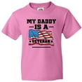 thumbnail image 3 of Inktastic My Daddy is a Veteran Youth T-Shirt, 3 of 5