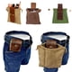 thumbnail image 3 of Bolsa de forrajeo, bolsa de forrajeo de hongos, lona encerada, impermeable, pequeña bolsa de cuero, bolsa de caza, riñonera para entrenamiento de perros, cinturón Bushcraft brillar Electrónica, 3 of 4