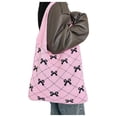 thumbnail image 3 of ibiyuan Teacher Tote Bag Spacious Versatile Printed Shoulder Tote Bag for Women, Elegant Stylish Daily Casual Leisure Handbag Gifts For Girlfriend, 3 of 9
