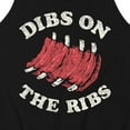 thumbnail image 3 of Instant Message - Dibs On The Ribs - Men's Jersey Tank Top, 3 of 6