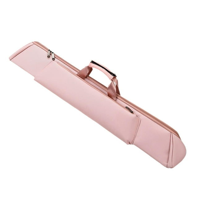 Almencla Pool Cue Case Practical Protective Soft Padded for Pool Cues and Accessories Pink