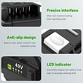 thumbnail image 6 of 40V 6.0Ah OP4026 Lithium Battery Replacement Compatible with Ryobi 40V Battery Lithium OP4050A OP40601 OP4040 OP4030 OP4050 OP40261 OP40201 OP40401 Cordless Tools, 6 of 11