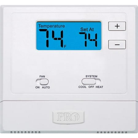 Thermostat Battery - Pro1 Iaq T601-2 Single-stage 1 Hot/1 Cold Non-programmable Thermostat Battery or Hardwired
