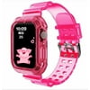 Puloru Apple Watch Series 6 5 transparent crystal bumper sports watch strap