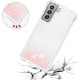 thumbnail image 5 of Compatible with Samsung Galaxy S21 FE Case Glitter Luxury Cute Love Liquid Quicksand Clear TPU Girls Women Stylish Bumper Shockproof Protective Case for Samsung Galaxy S21 FE 5G Pink YB, 5 of 12