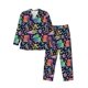 thumbnail image 1 of Fotbe Colorful Animals Pijama de Hombre con Estampado de Manga Larga, Conjunto de 2 Piezas, Ropa de Dormir Suave y Cómoda con Bolsillos-Medium, 1 of 7
