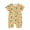 Crocodile, variant on MICHLEY Bamboo Viscose Baby Rompers, Short Sleeve Summer Zipper Bodysuit for Newborn Toddler Unisex Clothes 0-24 Months
