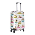thumbnail image 3 of Kll Yoga Dogs Poses Luggage Cover Suitcase Cover Suitcase Protector (Luggage not included)-Large, 3 of 8