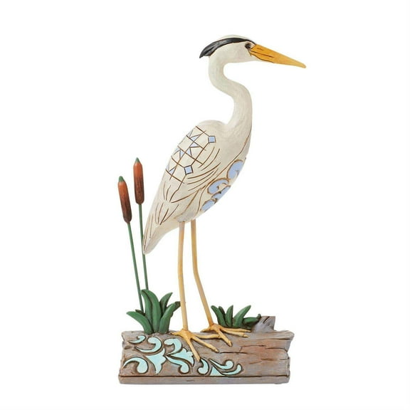 Waterside Watcher - Blue Heron Bird Figurine