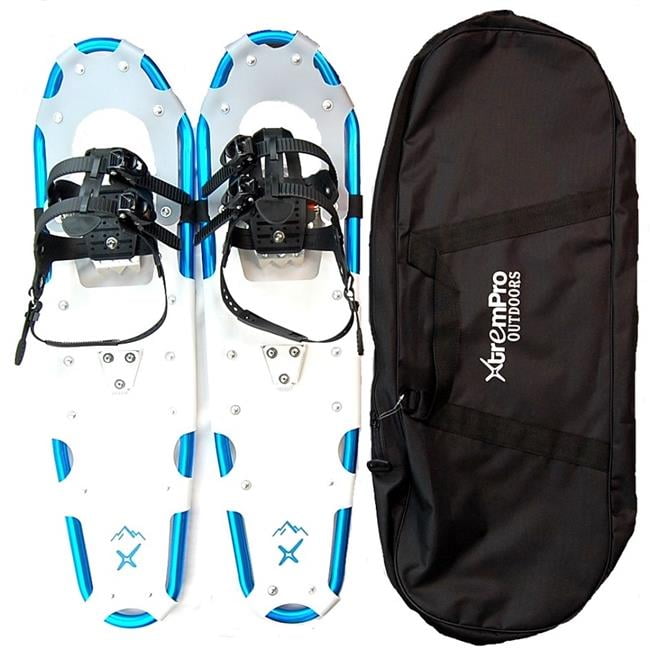 Xtrempro SSPT1236BL 36 in. Mens Snowshoes Backpacking Trail Lightweight Aluminum 7075 Alloy 14