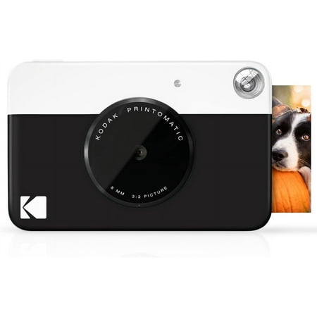 UPC: 0840102197754 | Kodak Printomatic Instant Print Camera – Prints on Zink 2  x 3  Photo Paper (Black)
