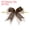 Beige/Brown, variant on Uxcell 4" Mini Burlap Bows for Crafts Handmade Bow Knot Natural Decorative Ornament Bow Beige 12Pcs