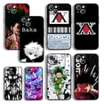 thumbnail image 2 of Funda de silicona suave para teléfono móvil Apple, carcasa negra de Anime Hunter para iPhone 15, 14, 13, 12 Mini, 11, XS, XR, X, 8, 7 Pro Max Plus, 2 of 5