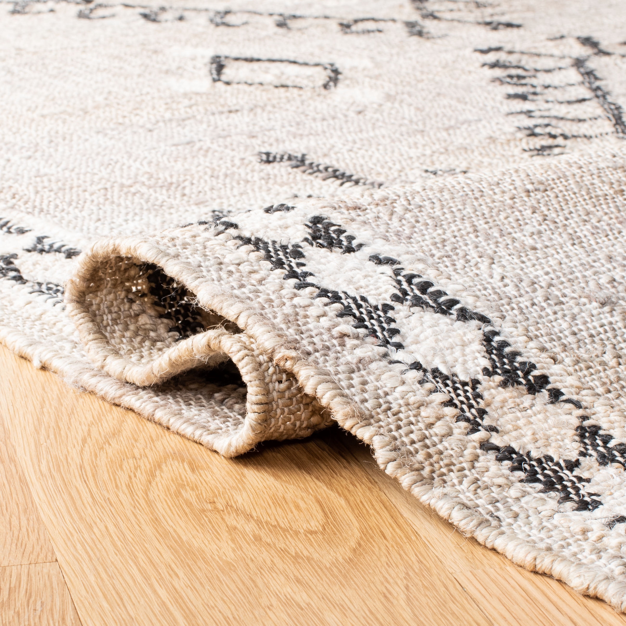 Safavieh Kilim Lisette Tribal Runner Rug, Gray/Black, 2'3" x 11'